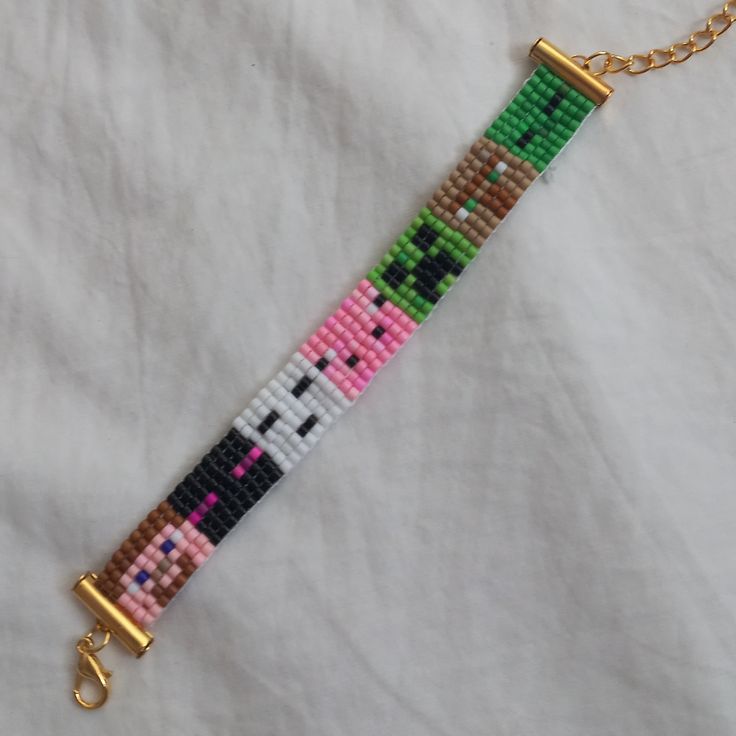 pulsera minecraft
